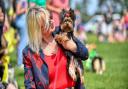 Yorkshire terrier Lucy-Lou, joint first in the prettiest girl category, with owner Lynda Goodace at the Hunstanton Fun Dog Show