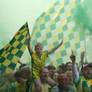 Norwich City fans at Carrow Road