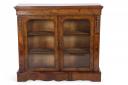 a Victorian walnut veneered bookcase sold for £480 in Keys’ spring Fine Sale