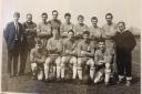 Gorleston FC - with manager, Roger Carter, on top left (standing). Picture: Sammy Morgan