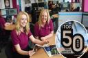 Oyster Travel in Old Catton has been named one of the top 50 travel agencies in the UK - and the best in the east of England. Pictured are managing directors Vicky Samwell-Buckenham, left, and Sophie Baker