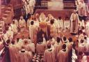 The first ordination of women to the priesthood at Norwich Cathedral on April 30 1994