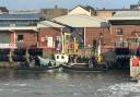 Two Border Force ribs were seen with a fishing vessel in Lowestoft