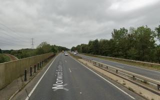 There are long delays on the A47 near Norwich