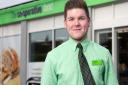 Brad Tuckfield has been featured in a short film by Central England Co-op, after becoming one of its youngest store managers in its history. Brad works at Brundall Food Store. Picture: Central England Co-op