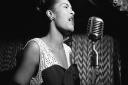 Billie Holiday at the Downbeat club, a jazz club in New York City. Photo: William P.Gottlieb