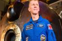 Tim Peake with the Soyuz TMA-19M. Picture: SCIENCE MUSEUM GROUP