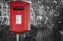 A Royal Mail Post Box. Picture: Matthew Usher.