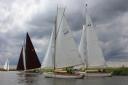 Action from the EACC River Cruiser Class Open at Thurne Mouth at the weekend. Picture: Sue Hines