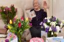 Muriel Key from Corton,celebrates her 105th birthday.

PHOTO: Nick Butcher