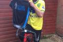 David Frosdick is pedalling in Prostate Cancer UKs fifth annual Football to Amsterdam ride. Picture: DAVID FROSDICK.
