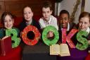 Launch of Get Norfolk Reading initiative.
Lionwood junior school children Emily Balls, Lola Cook, Keran Forder, Rhyse Walton and Ruby Noble-Griffin.
PHOTO: Nick Butcher