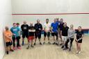 A squash tournament was held in memory of Ian Sutton