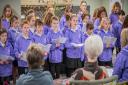 A school choir has kicked off Easter with a special performance