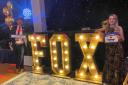 Little Fox Charity Ball organisers Tristan Cork and Sophie Cooke-Shaw