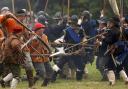 Re-enactors restage the Civil War, in which the town of King's Lynn fell to the parliamentarians in September 1643