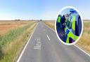 The crash happened on the Acle Straight