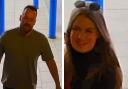 Police would like to speak to anyone who may recognise the man or the woman in these images. 