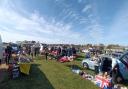 Last week's car boot sale at Yarmouth Racecourse saw 40 traders despite blustery winds.