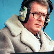 Legendary football commentator John Motson has died aged 77 - Picture Martyn Hayhow/PA Wire.