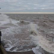 Parts of Norfolk are at risk of flooding today