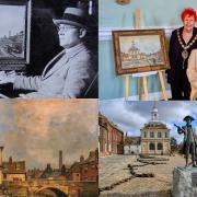 A painting of King's Lynn Custom House by artist Walter Dexter has returned home after spending almost 90 years in Canada