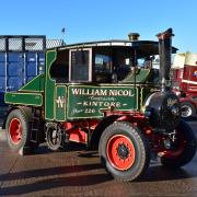 A 1928 Foden C tractor was sold at Cheffins vintage auction at Sutton, near Ely