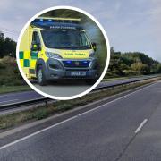 The crash happened on the A11 at Thetford