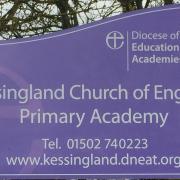 The incident happened at Kessingland CofE Primary School