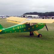 A Denney Kitfox, similar to the aircraft which made an emergency landing near Norwich