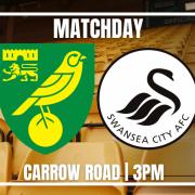 Norwich City face Swansea at Carrow Road