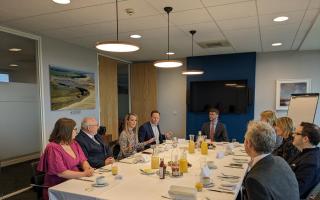 Business leaders roundtable held at Birketts' Norwich office