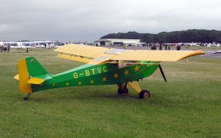 A Denney Kitfox, similar to the aircraft which made an emergency landing near Norwich