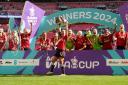 Manchester United claimed their first major trophy after beating Tottenham 4-0 in the Women’s FA Cup final (Adam Davy/PA)