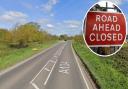 A road closure is to cause delays near Downham Market this week