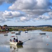 The harbour at Burnham Overy Staithe