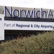 The helicopter crashed at Norwich Airport last November