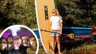 The soaring popularity of escape rooms has inspired a family paddleboard business to add an unusual offering to its summer programme
