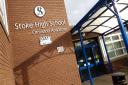 Stoke High School in Ipswich said it was 'really pleased with the outcome of our latest Ofsted inspection'