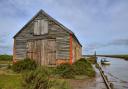 The Coal Barn beside the harbour at Thornham
