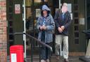 Daniel Lingham, 71, leaves Norwich Magistrates’ Court having been sentenced to 12 weeks in prison suspended for 18 months