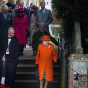 The Royal Family leave Christmas Morning Service at Sandringham Church  Picture: Paul John Bayfield
