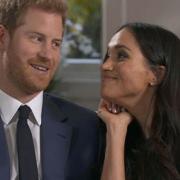 Prince Harry and Meghan Markle. Picture: BBC/PA Wire