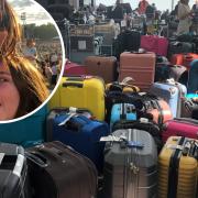 Lisa Bailey and her daughter Flora missed a flight to Sweden after huge delays at Stansted Airport