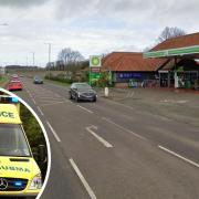 A mobility scooter user was seriously injured in crash on the A149 at Heacham