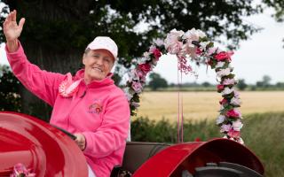 Organiser of the Pink Ladies' Tractor Road Run Annie Chapman