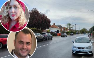 Plans to expand Friends Dental Practice in Sprowston have seen more parking worries raised. Inset: Sprowston councillor Natasha Harpley and Dr Zain Shamoon