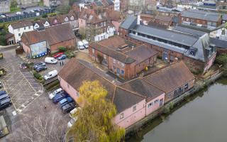 The Wensum Lodge site in Norwich, which includes historic buildings, is for sale with Brown&Co