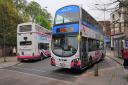 First Bus and other companies in the bus industry are in discussion with the Department for Transport on whether a flat £2 could be introduced for six months in the autumn.