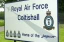 The RAF Coltishall sign. Picture: Archant